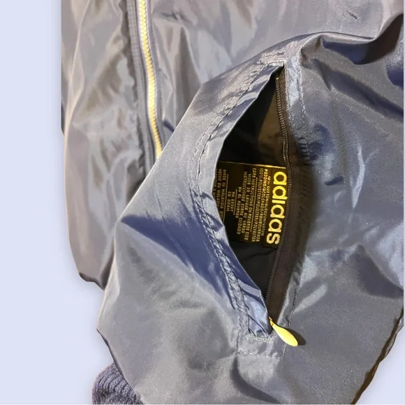 ADIDAS Vintage 90s Oversized Jacket Reversible Athleisure Streetwear BBoy HipHop - Picture 7 of 7